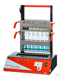 behrotest® Infrarot Kjeldahl Aufschluss für 6x250 mL Gefäße programmierbar, komplett, Inkjel625P